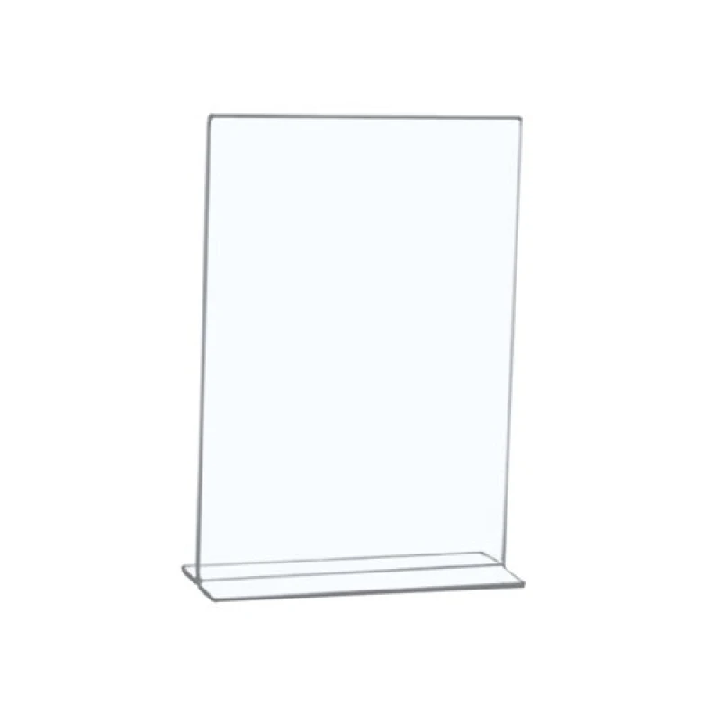 Image of 5 Star office 5 Star Office Sign Holder Portrait Stand Up A4 Clear 938543