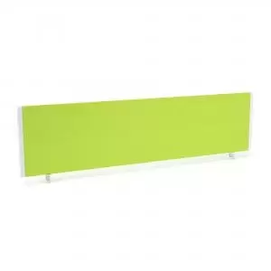 Image of ImpulseEvolve Plus Bench Screen 1600 Bespoke Myrrh Green White Frame