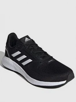 Image of adidas Runfalcon 2.0 - Black/White, Size 11, Men