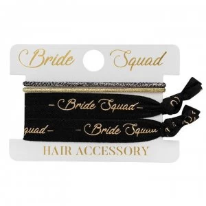 image of Uncut Fancy Bridal Hair Set - White/Black