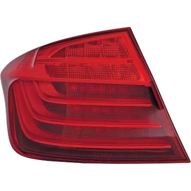 Image of DIEDERICHS 1225190 Rear light Outer section, with bulb holder, Right, LED Combination Rearlight (391)