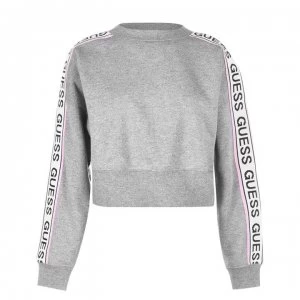 image of Guess Tape Crew Neck Sweatshirt - MULTI/GRIFFITH