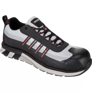 Image of Portwest OlymFlex London SBP AE Safety Trainers Grey / Black Size 11