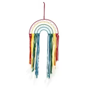 image of 90cm Rainbow Arc Dreamcatcher