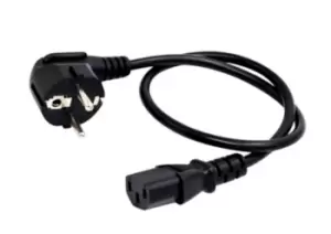 Image of Intel AC06C13EU power cable Black 0.6 m C13 coupler IEC 320
