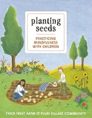 Image of planting seeds practicing mindfulness with children