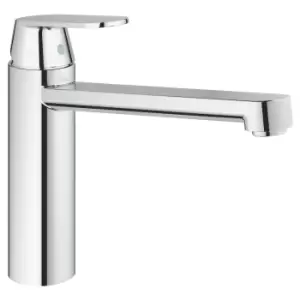 image of Grohe Eurosmart Chrome Single Lever Mixer Kitchen Tap