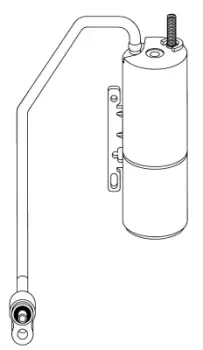 image of NRF 33289 Air Conditioning Dryer OE 71740473,13115040,1848051,13115040,13115040