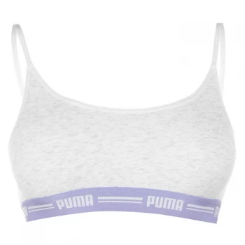 Puma Slim strap bralette - Off White