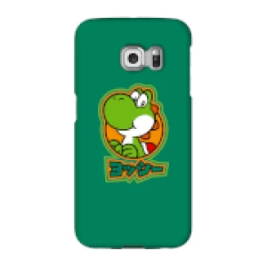 image of Nintendo Super Mario Yoshi Kanji Phone Case - Samsung S6 Edge - Snap Case - Gloss