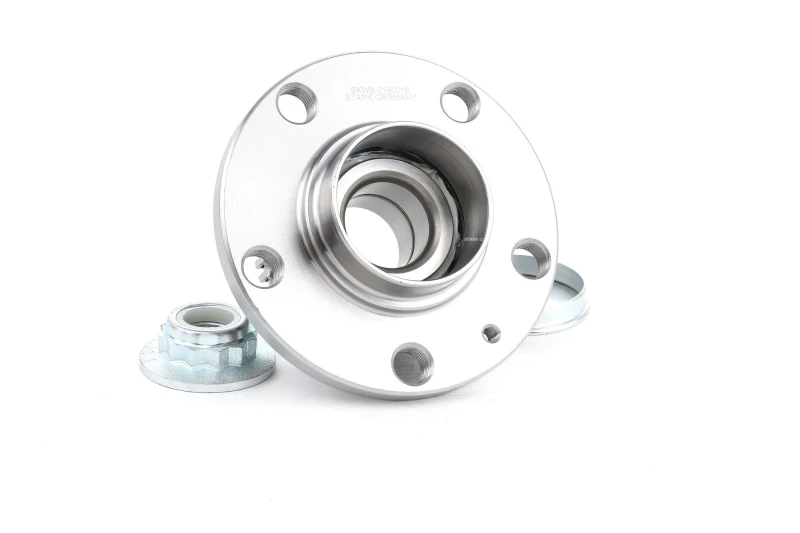 Image of STARK SKWB-0180016 Wheel bearing kit Rear Axle both sides, with ABS sensor ring Wheel Bearing Kit (654)