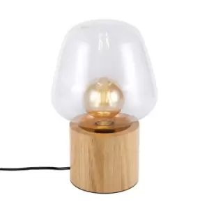 Image of Christina Cylindrical Table Lamp Clear E27