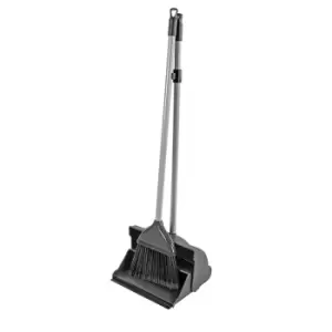 image of Robert Scott Contract Lobby Dustpan & Brush Set - Black