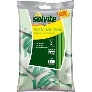 image of Solvite Wall Wallpaper Paste Sachet