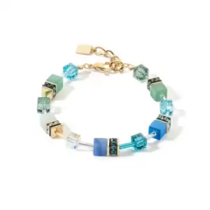 Image of GeoCUBE Iconic Precious Green-Turquoise Bracelet 4905/30-0506