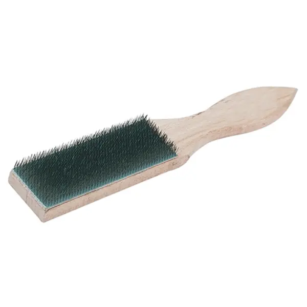 Image of Silverline File Card Brush Wooden - 40mm