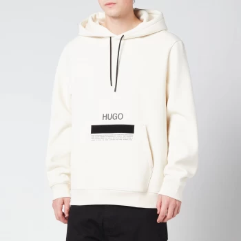 Image of Hugo Boss Devertree Pullover Hoodie Natural Size L Men