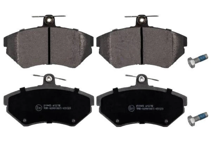 Image of Blue PRINT ADV184269 Brake pad set Front Axle, with bolts/screws Brake Pad Set,disc brake (402)