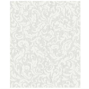 Image of Boutique Cashmere Wallpaper - Silver