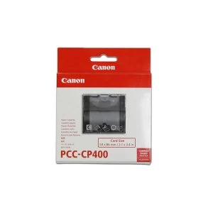 Image of Canon PCC-CP400 Paper Cassette for CP SELPHY Printers - Credit Card Size Paper