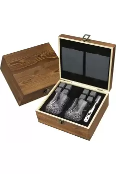 Image of Bar Originale Whisky Glasses and Stones Set