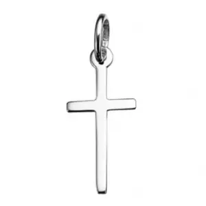 image of Beginnings Sterling Silver P3512 Cross Pendant