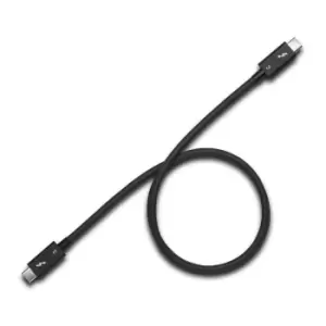 image of Kensington 0.7m (2.3ft) Thunderbolt 3 Cable - 40Gbps - 100W PD...