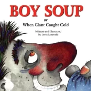 Image of boy soup when giant caught cold