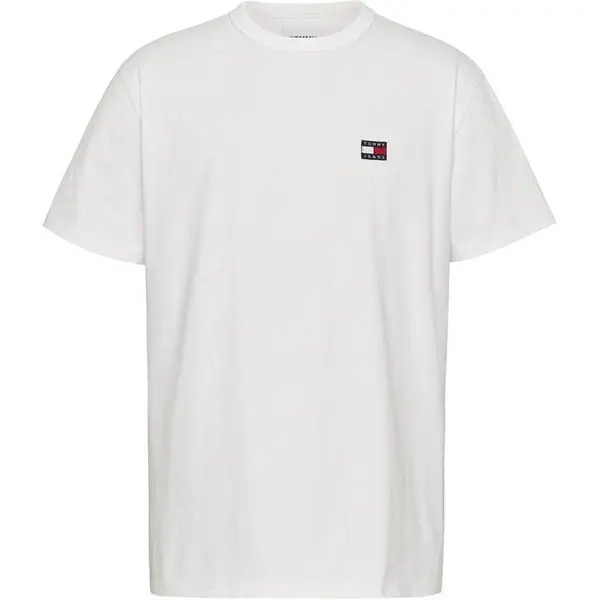 Image of Tommy Jeans Classic Tommy Small Badge T Shirt - White XS