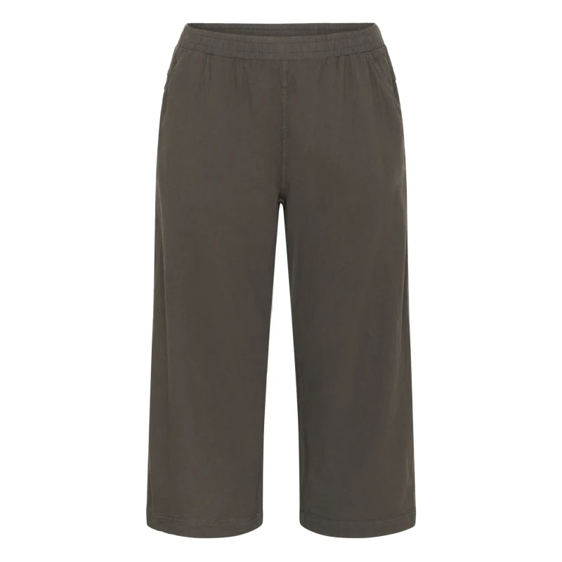 Image of KAFFE Curve Womens Trousers KAFFE Curve Nana Gris Female 48
