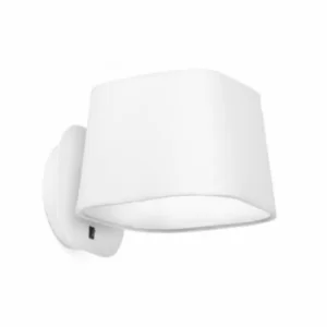 Image of Sweet 1 Light Indoor Wall Light White, E27
