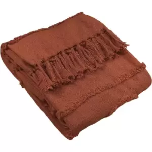 Image of Furn Jakarta Tufted Throw (One Size) (Pecan)