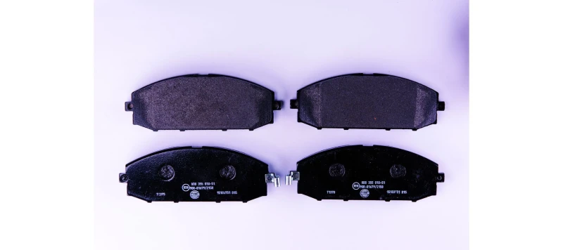Image of HELLA Brake pad set HELLA 8DB 355 010-511