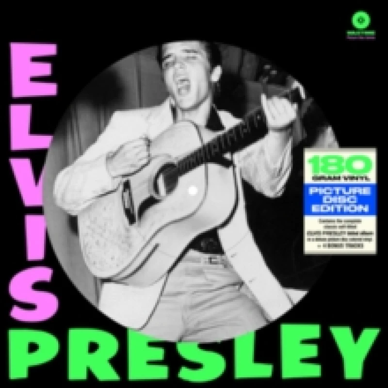 Image of Elvis Presley Elvis Presley [Deluxe Edition Picture Disc] Vinyl LP Black unisex