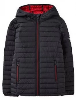 Image of Joules Boys Cairn Padded Coat - Navy, Size Age: 5 Years