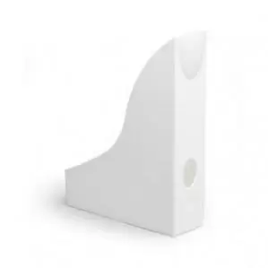Image of Durable Magazine Rack Basic White Pack of 1