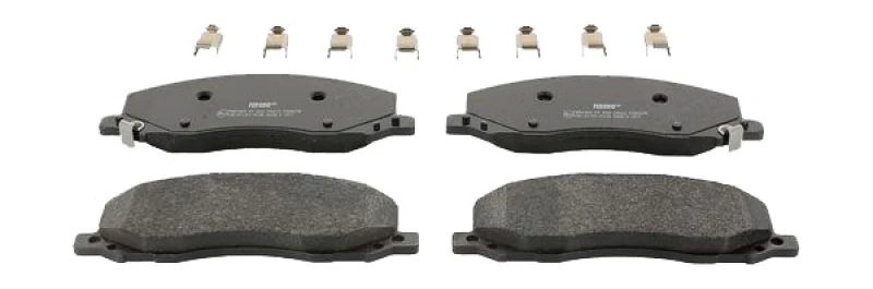 Image of FERODO FDB4278 Brake pad set with acoustic wear warning, with accessories Brake Pad Set,disc brake (402)