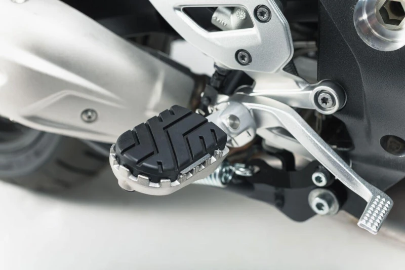 Image of SW-Motech ION footrest kit - BMW models (15-)., black-silver
