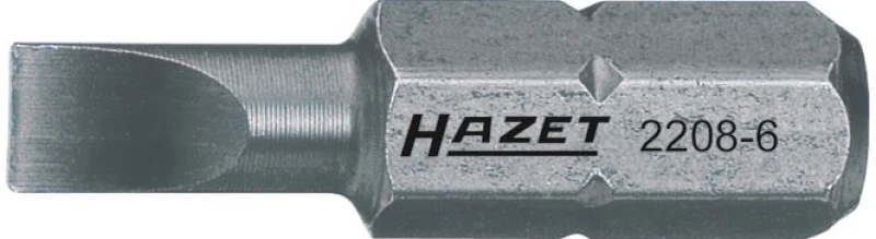 Image of HAZET 2208-6 Screwdriver Bit Nickel-Chrome-Molybdenum Nickel-Chrome-Molybdenum Screwdriver Bit (5514)