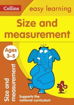 Image of Size and Measurement Ages 3-5: New Edition (Collins Easy Learning Preschool) by Collins Easy Learning (Paperback, 2015)
