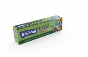 image of Robert Dyas Bacofoil Small Zipper Bags - 15 Pack