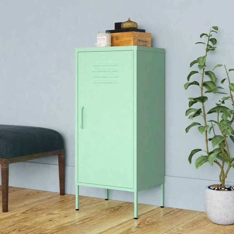 Image of VIDAXL Storage Cabinet Mint 42.5x35x101.5cm Steel vidaXL 8720286565063