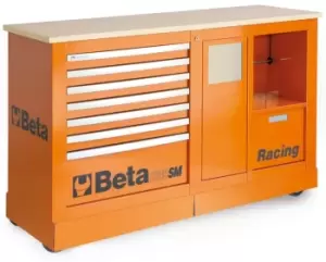 image of Beta Tools C39SM-O "Racing" Mobile Roller Cab Orange 039390001