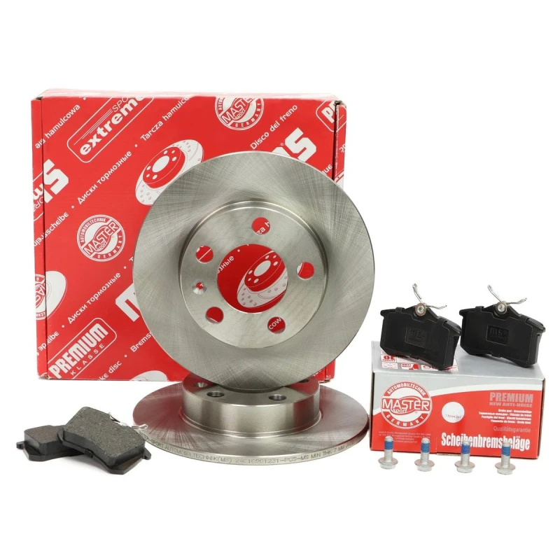 Image of MASTER-SPORT Brake discs and pads set MASTER-SPORT 200901232