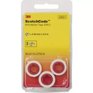 Image of 3M Sdr0 Wire Marker, Refill, 0, 1 Roll