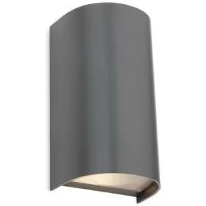 image of Firstlight Lighting - Firstlight Swift Resin 2 Light Wall Graphite IP65