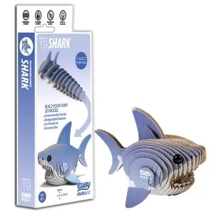 image of EUGY Shark 3D Craft Kit