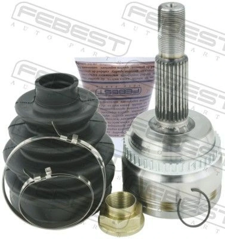 Image of FEBEST 0110-ASV50LA48 Joint, drive shaft Wheel Side, with ABS sensor ring Joint,drive shaft (236)