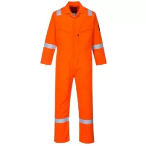 Image of Portwest - AF50ORR40 - sz Regular 40 Araflame Platinum Coverall - Orange