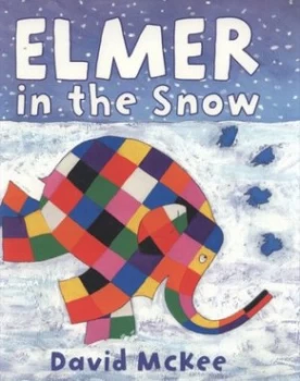 Image of Elmer in the Snow by David Mckee Book